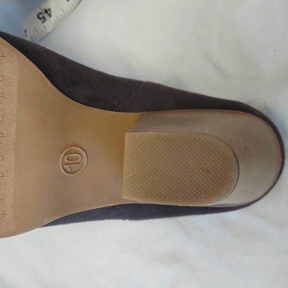 DV by Dolce Vita Dark Green/Grey Heeled Boots Size 10 Medium - Picture 10 of 14